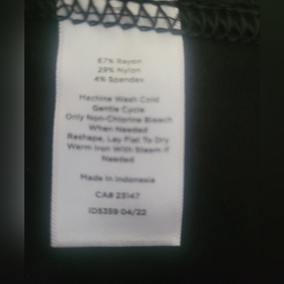 Talbots Soho Ankle Pants Size 12P Blk. NWT - Picture 4 of 6